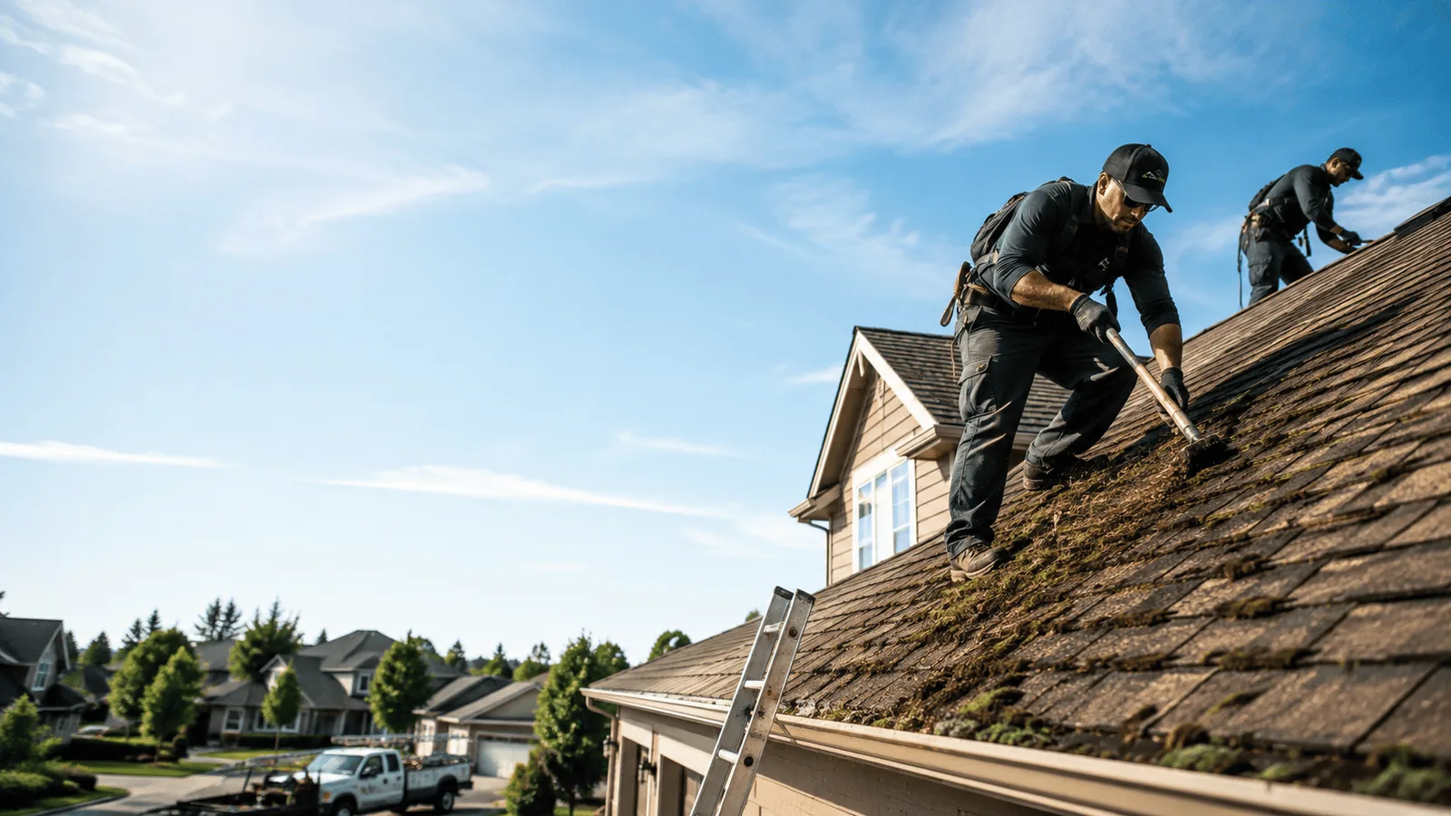Roof Moss Removal in Ranier, MN near me